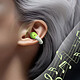 XO Écouteurs Bluetooth XO Conduction Aérienne avec Microphones Intégrés Vert Citron pas cher