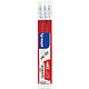 PILOT Recharge pour stylo roller FRIXION BALL 10, rouge Recharge pour stylo roller