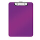 LEITZ Porte-bloc 'wow' format A4 polystyrène violet Porte-bloc