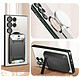 Avis Avizar Coque MagSafe pour Samsung S23 Ultra silicone protection caméra Transparent / Vert