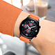 Avizar Bracelet pour Honor Watch GS3 Silicone Soft Touch Orange pas cher