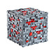 Minecraft - Réplique Illuminating Redstone Ore Cube 10 cm Réplique Minecraft Illuminating Redstone Ore Cube 10 cm.