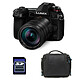 PANASONIC LUMIX G9 Noir + 12-60 f/2.8-4.0 + Sac et Carte SD 4 Go PROMO GARANTIE 3 ans. MATERIEL PROVENANCE PANASONIC FRANCE. Emballage securisé de vos commandes. Livré avec Facture dont TVA.