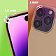 Moxie Coque pour iPhone 14 Pro Max Hybride Semi-rigide Fine Légère Intérieur Doux  rose des sables pas cher