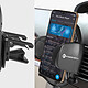 Avis Forcell Support Voiture pour Smartphone Ovale Fixation à ventouse Bras long 27 cm  Noir