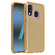Avizar Coque Dorée Design Pailleté pour Samsung Galaxy A40 - Coque Dorée à paillettes Samsung Galaxy A40