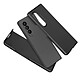 Avizar Coque Samsung Z Fold 3 en 2 Parties Rigide Bande Antidérapante Noir Coque de protection spécialement conçu pour le Samsung Galaxy Z Fold 3