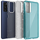 Avizar Coque Samsung Galaxy S20 FE Paillette Amovible Silicone Semi-rigide bleu - Coque de protection spécialement conçue pour Samsung Galaxy S20 FE.