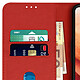 Avizar Housse Samsung Galaxy S21 FE Clapet Portefeuille Fonction Support vidéo Rouge pas cher