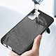 Acheter Avizar Coque Samsung Galaxy S20 FE Hybride Finition Tissu Anti-traces Lavable - Gris