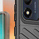 Avizar Coque pour Motorola Moto E13 effet strié antidérapant fine et légère Noir pas cher