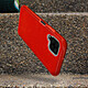 Avizar Coque Huawei P40 Lite Paillette Amovible Silicone Semi-rigide Rouge pas cher
