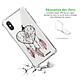 Avis Evetane Coque iPhone X/Xs anti-choc souple angles renforcés transparente Motif Attrape coeur