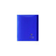 CLAIREFONTAINE Koverbook cahier piqué 17x22cm 96 pages grands carreaux Bleu marine Cahier