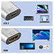 Acheter Avizar Adaptateur USB-C femelle vers HDMI femelle 4K Design Compact  Argent