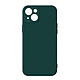 Avizar Coque iPhone 13 Mini Silicone Semi-Rigide avec Finition Soft Touch vert - Coque spécialement conçue pour votre iPhone 13 Mini.