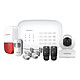 DAEWOO Vision+ Pack alarme Wifi/GSM avec 10 accessoires et 1 caméra de surveillance