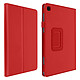 Avizar Étui Galaxy Tab S6 Lite Housse Intérieur Soft Touch Fonction Support Rouge - Préserve intégralement votre tablette contre les chocs et les rayures du quotidien