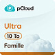 pCloud Ultra Famille 10 To – Licence perpétuelle - A télécharger Logiciel de sauvegarde et partage en ligne (Multilingue, multiplateformes)