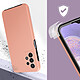Avis Avizar Coque pour Samsung Galaxy A23 Intégrale Arrière Rigide Transparent et Avant Souple  rose