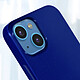 Mercury Coque pour iPhone 13 Silicone Gel Flexible Effet Brillant  Bleu Nuit pas cher