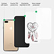 Acheter Evetane Coque iPhone 7 Plus/ 8 Plus Coque Soft Touch Glossy Attrape coeur Design