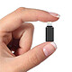 Avizar Adaptateur iPhone vers USB-C Charge et Synchronisation - Noir pas cher