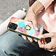 Avizar Coque iPhone 11 Pro Bi-matière avec Bague de maintien Motif marbre - multicolore pas cher