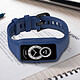 Acheter Avizar Bracelet pour Huawei Band 7 / 6 Pro / 6 / Honor Band 6 Silicone Souple  Bleu Marine