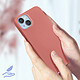 Acheter Avizar Coque pour iPhone 14 Silicone Semi-rigide Finition Soft-touch Fine  rose