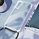 Acheter Avizar Coque Lanière pour Samsung Galaxy A14 Rigide Bumper  Transparent