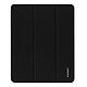 Spigen SGP Étui pour iPad Pro 12.9 2020 et 2021 Fonction Support Urban Fit  Noir Revêtement sobre et élégant en tissu premium qui offre un look unique à votre tablette