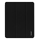 Spigen SGP Étui pour iPad Pro 12.9 2020 et 2021 Fonction Support Urban Fit  Noir Revêtement sobre et élégant en tissu premium qui offre un look unique à votre tablette
