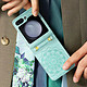 Avizar Coque pour Samsung Galaxy Z Flip 5 Motif fleur  Collection Mandala Blossom Vert pas cher