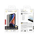 Avis Tiger Verre Trempé pour iPhone 14 Plus/13 Pro Max Recyclé Confidentiel Ultra-résistant Noir transparent