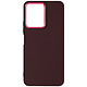 Avizar Coque pour Xiaomi Redmi 13C Rigide Contour Caméra Métallisé Bordeaux Coque rigide Aubergine résistante aux chocs et rayures pour garder votre Xiaomi Redmi 13C à l'abri des dommages