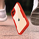 Acheter Avizar Coque 360° pour iPhone 11 Pro Max Dos Rigide Protection Écran Souple Coins Renforcés  Contour rouge