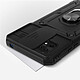 Avizar Coque Pour Xiaomi Redmi 10C avec Cache caméra et Bague Support Vidéo  noir pas cher