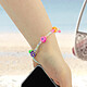 Acheter Avizar Bijou de Téléphone Bracelet à Perles et Fleurs Collection Summer Multicolore