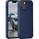 DBRAMANTE1928 Coque pour iPhone 14 Costa Rica - Certifié GRS Bleu Ecologique sans compromis sur le design : protégez votre téléphone et la planète en même temps avec cet étui de protection antichoc recyclé, à la mode et au toucher confo