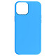 Moxie Coque pour iPhone 15 Plus Semi-rigide Intérieur Microfibre Bleu Coque Bleu Clair bi-matière de la collection BeFluo, conçue par Moxie pour votre iPhone 15 Plus