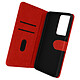 Avizar Housse pour Xiaomi Poco F4 5G Clapet Portefeuille Fonction Support Vidéo  rouge - Étui de la série Chesterfield spécialement conçu pour Xiaomi Poco F4 5G