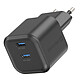 Swissten Chargeur USB C GaN 20W Recharge Rapide Power Delivery Noir Chargeur secteur USB-C 20W de chez Swissten pour une recharge optimale de vos appareils