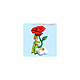Le Petit Prince - Figurine Le Petit Prince sous la rose 9 cm Figurine Le Petit Prince sous la rose 9 cm.