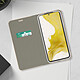 Avis Forcell Étui pour Samsung Galaxy S22 Plus Porte-carte Support Vidéo  Luna Book Gold Gris