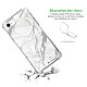 Avis LaCoqueFrançaise Coque iPhone 7/8/ iPhone SE 2020 anti-choc souple angles renforcés transparente Motif Marbre gris