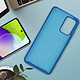 Avis Avizar Coque Samsung Galaxy A52 et A52s Silicone Souple Finition Soft Touch bleu