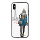 LaCoqueFrançaise Coque iPhone X/Xs Coque Soft Touch Glossy Working girl Design Coque iPhone X/Xs Coque Soft Touch Glossy Working girl Design