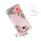 Acheter Evetane Coque Samsung Galaxy S8 Plus anti-choc souple angles renforcés transparente Motif Fleurs roses
