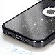 Acheter Avizar Coque pour iPhone 14 Pro Paillette Amovible Silicone Gel  Noir